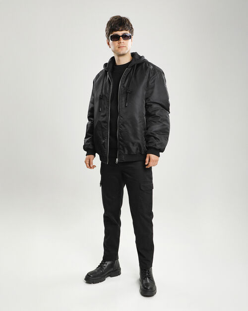Bomber Con Hoodie